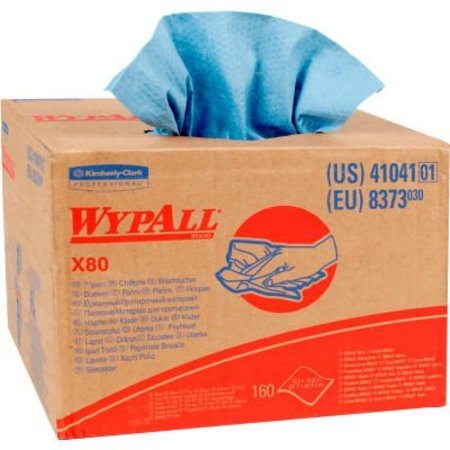 KIMBERLY-CLARK WypAll® X80 Towels - 12-1/2"w x 16-13/16"d - KIM41041 KIM41041